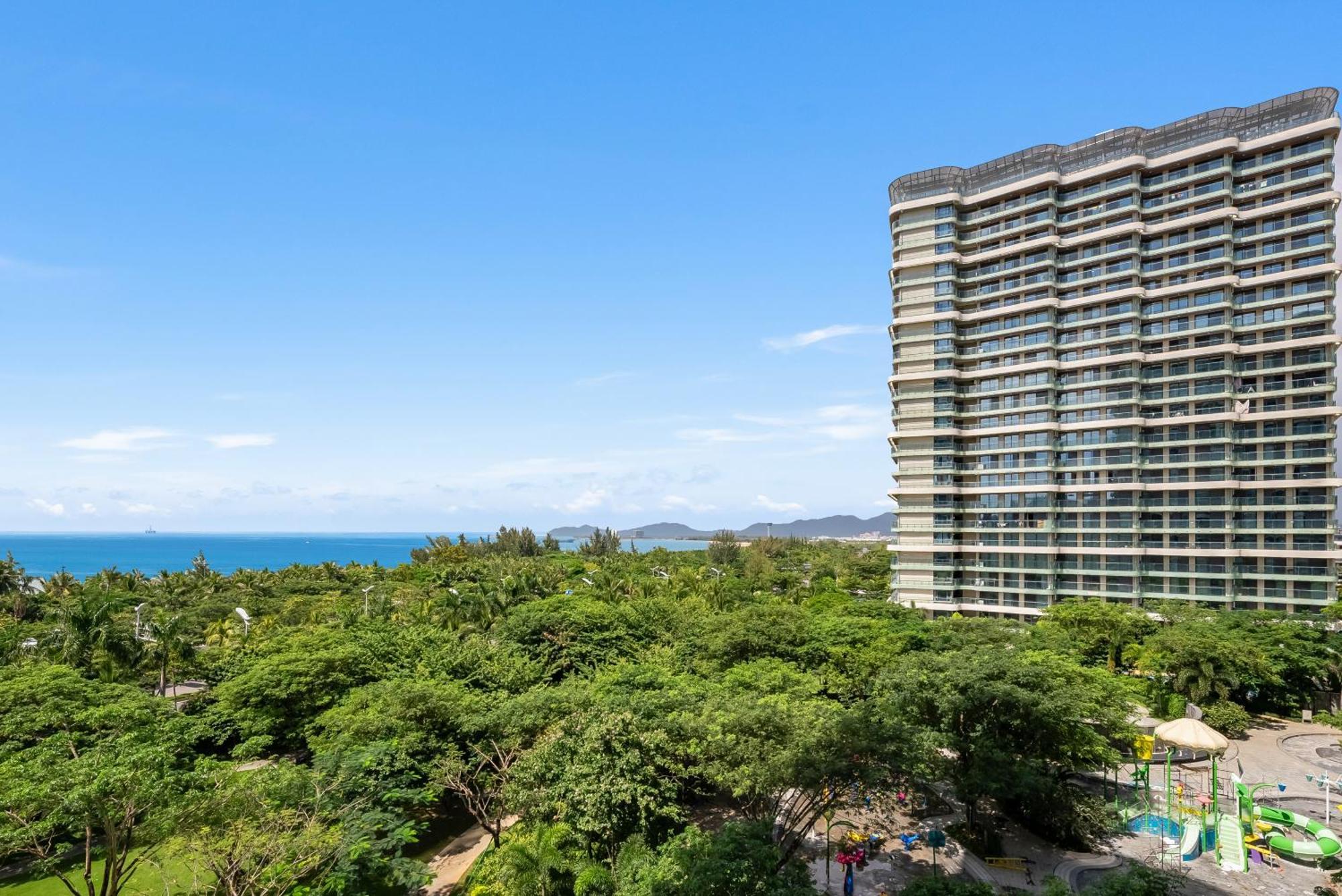 Elnob Seaview Aparthotel Hai Tang Bay Sanya Bagian luar foto